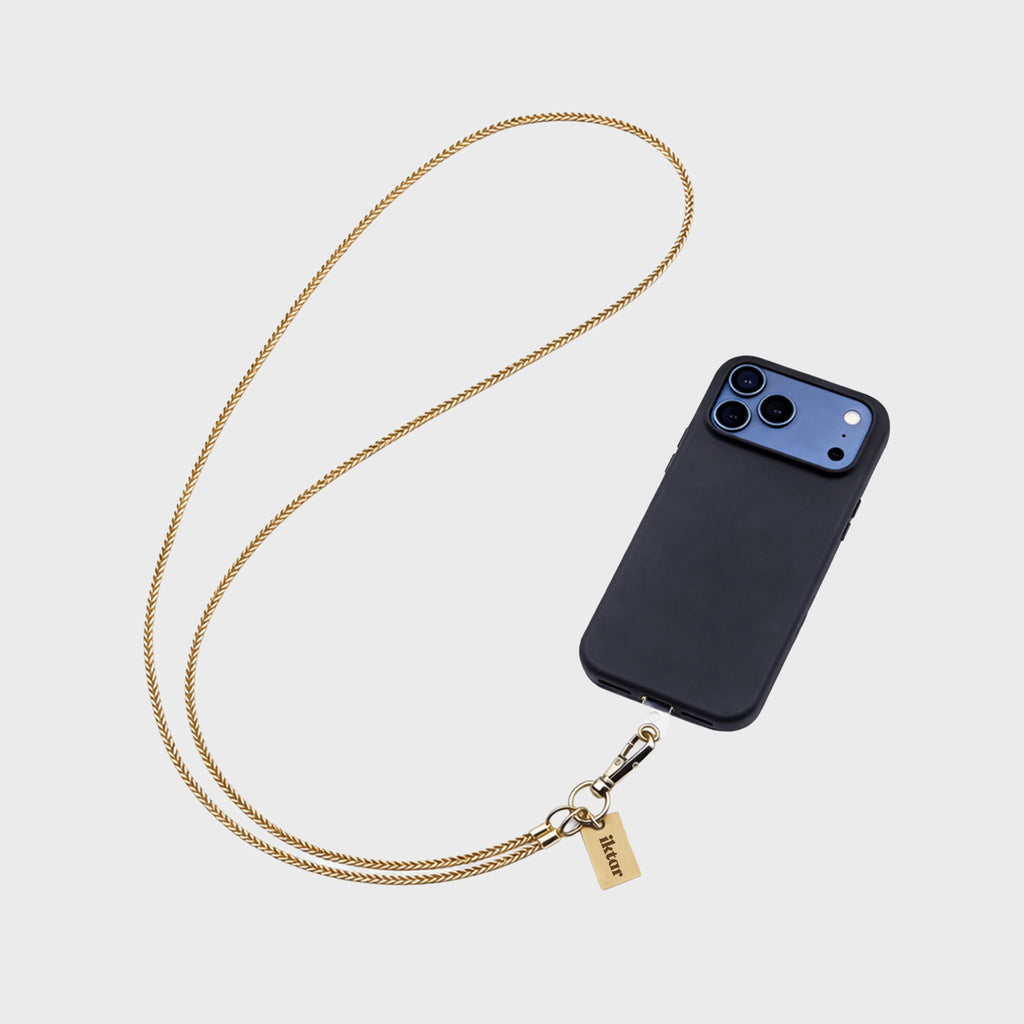 The Main Character Lanyard- Gold
