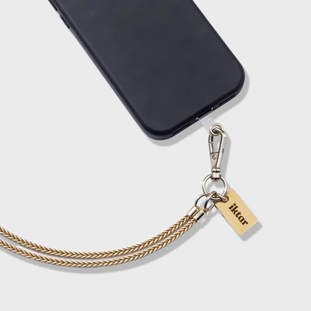The Main Character Lanyard- Gold